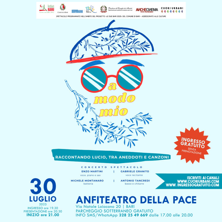 Evento anfiteatro – A MODO MIO