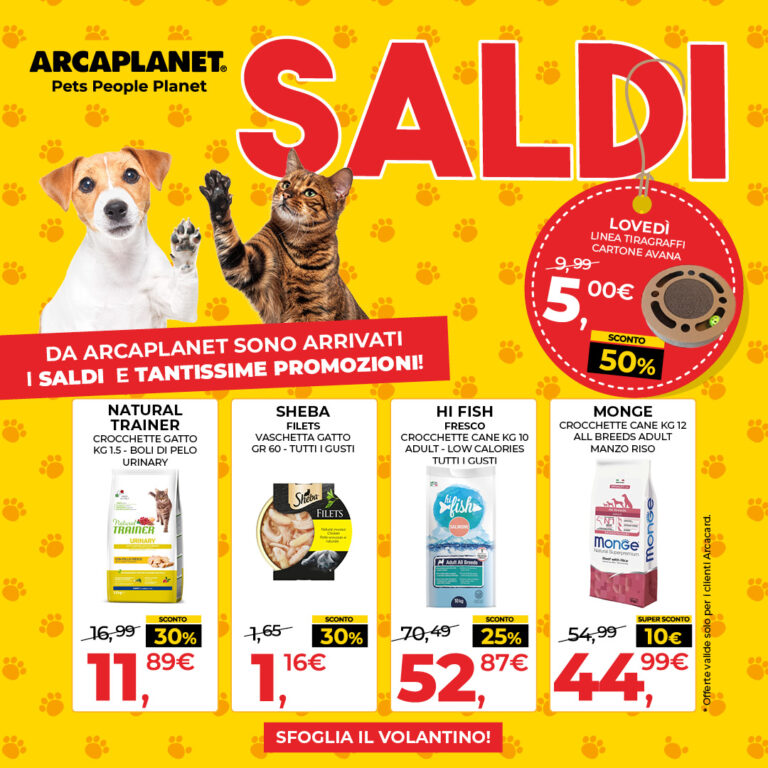 Saldi Arcaplanet