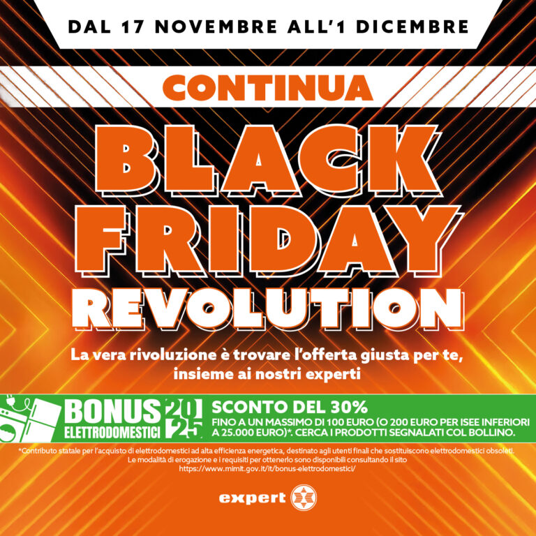 Continua BLACK FRIDAY Revolution