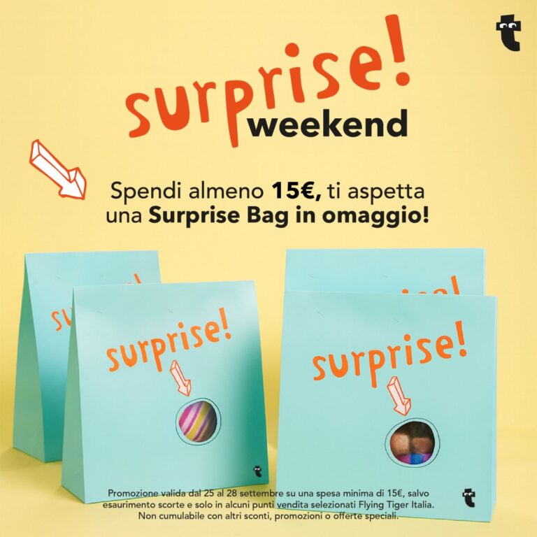 SURPRISE WEEKEND!
