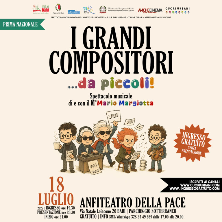 Evento Anfiteatro – I GRANDI COMPOSITORI