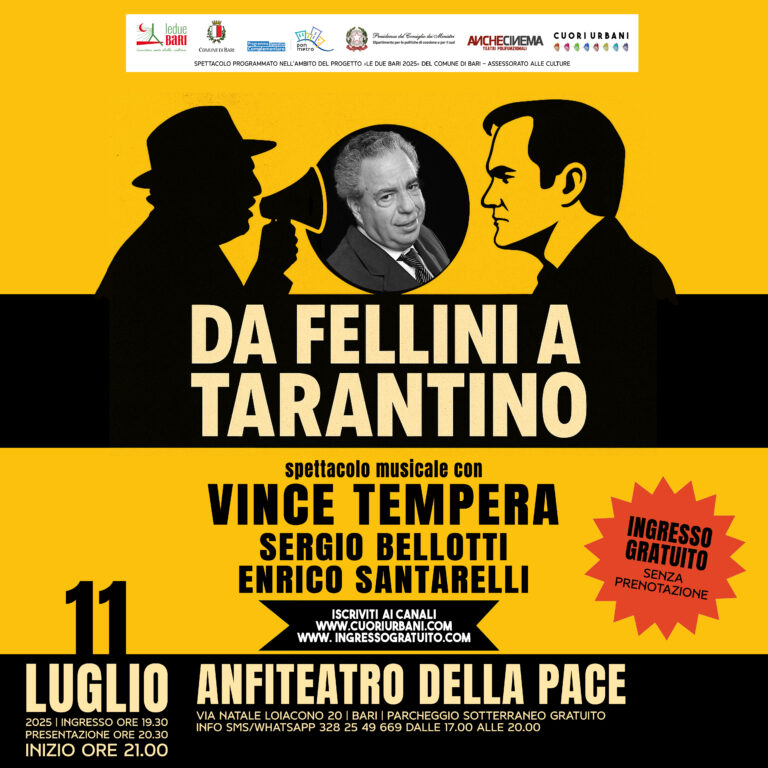 Evento Anfiteatro – Da Fellini a Tarantino