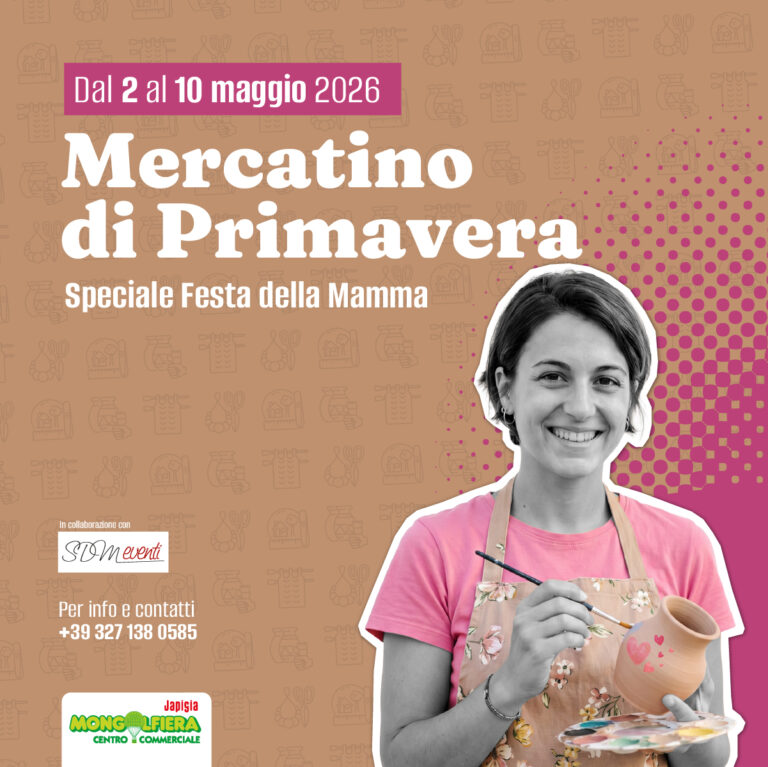 MERCATINO DI PRIMAVERA – Speciale Festa della Mamma