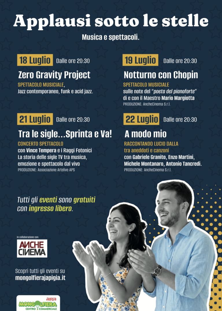 Applausi sotto le stelle